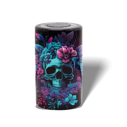 OdorLock Airtight Stash Jar – Skull Edition