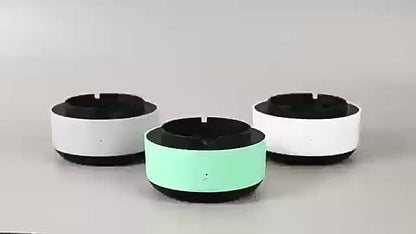 Next-Gen Smart Ashtray – Filters Smoke, Purifies Air, Sleek, Stylish