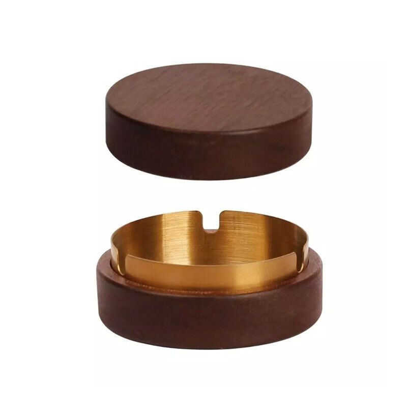 Handcrafted Wooden Ashtray – Elegant Design, Durable, Windproof, Premium Quality