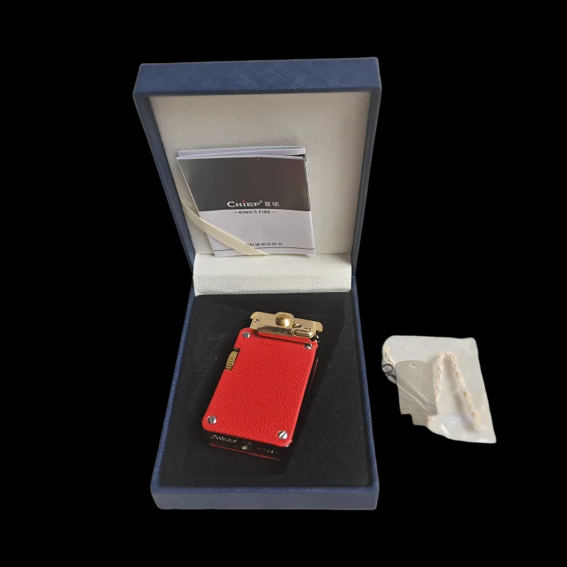 CHIEF Mechanical Luxury Lighter – Personalized Ignite Masterpiece