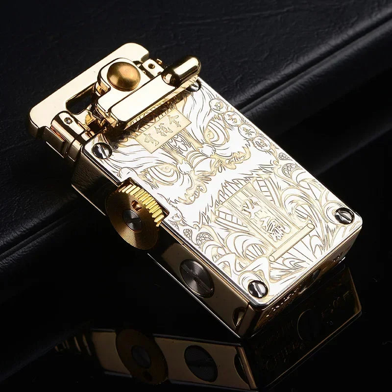 CHIEF Mechanical Luxury Lighter – Personalized Ignite Masterpiece