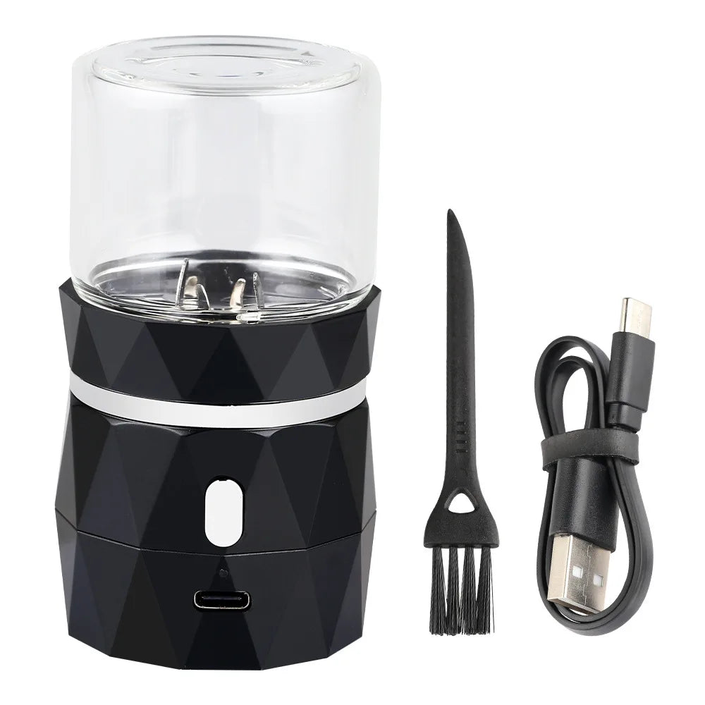 MOONSHADE Premium Electric Stainless Steel Herb Grinder