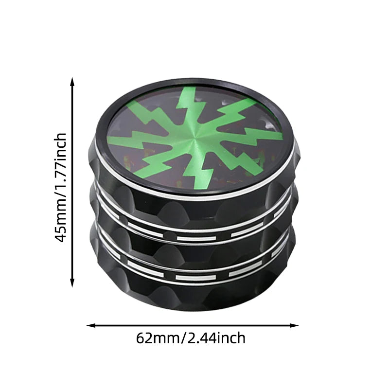 GrindView 5 - Herb Grinder, 5 layers, robust