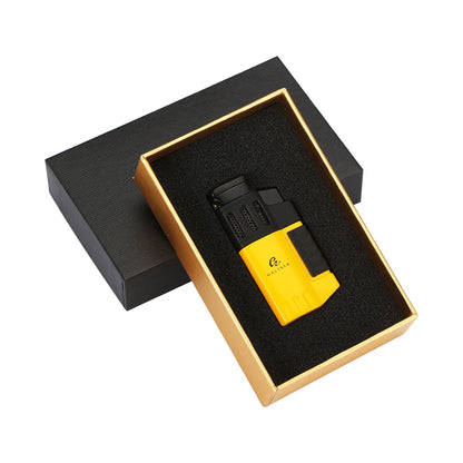 GALINER Luxury Torch Lighter with Four Jet Flames