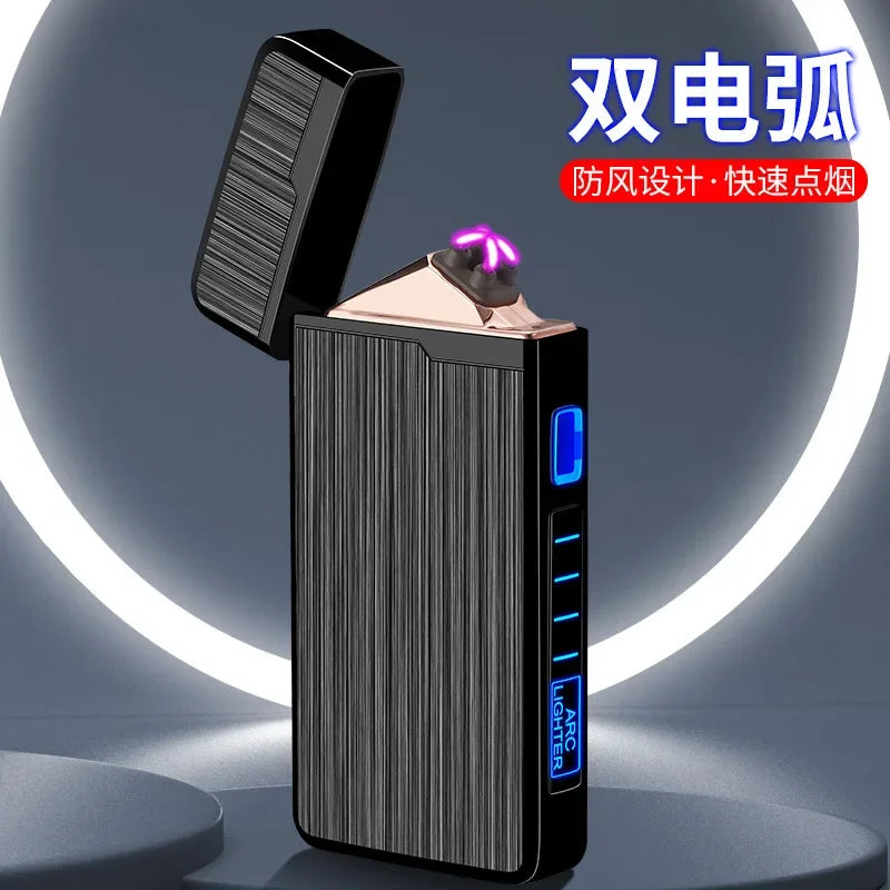 Plasma Dual ARC Lighter – USB Rechargeable Windproof