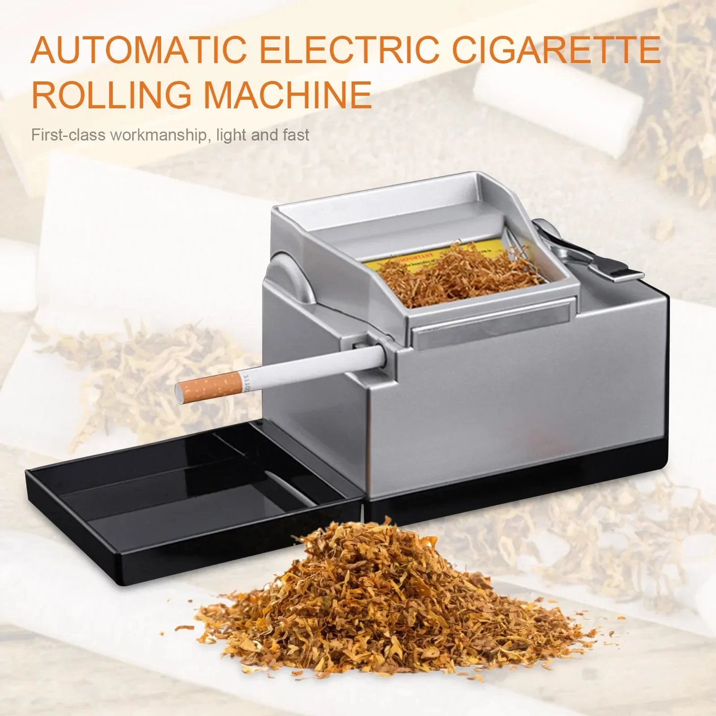 SmokeMaster Electric Roller - Automatic Tobacco Roller Machine