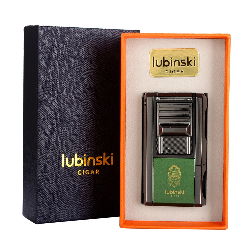 LUBINSKI Multifunctional Cigar Lighter Butane Set