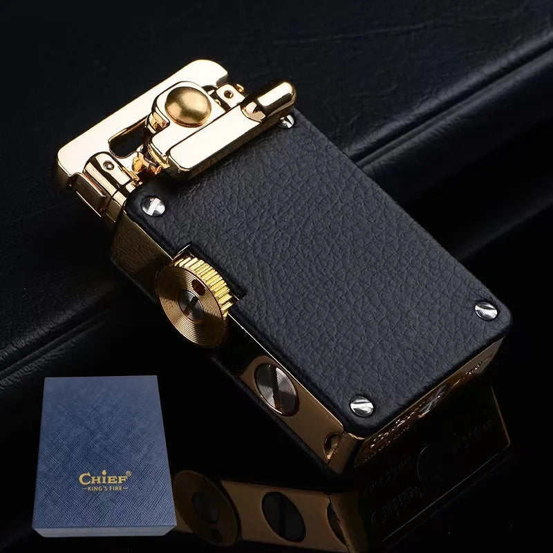 CHIEF Mechanical Luxury Lighter – Personalized Ignite Masterpiece