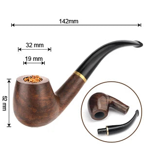 TobaccoPipe Elite Case – Stylish PU Leather Holder