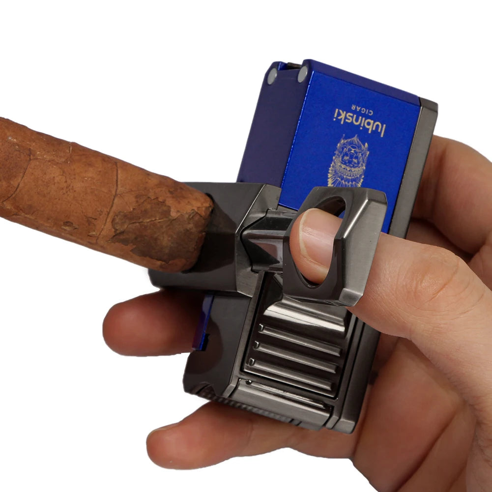 LUBINSKI Multifunctional Cigar Lighter Butane Set