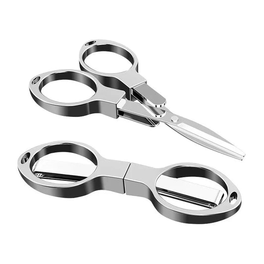 PocketTrim Mini Scissors – Foldable Carbon Steel