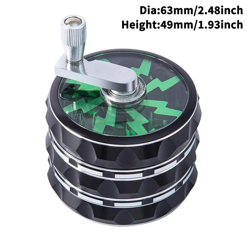 GrindView 5 - Herb Grinder, 5 layers, robust