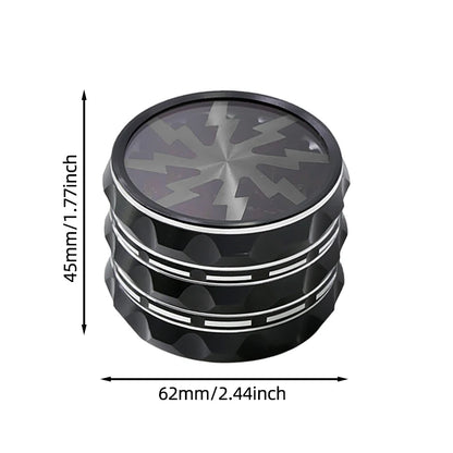 GrindView 5 - Herb Grinder, 5 layers, robust