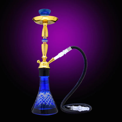 DEJAYA Ultimate Glass Narguile Hookah Set