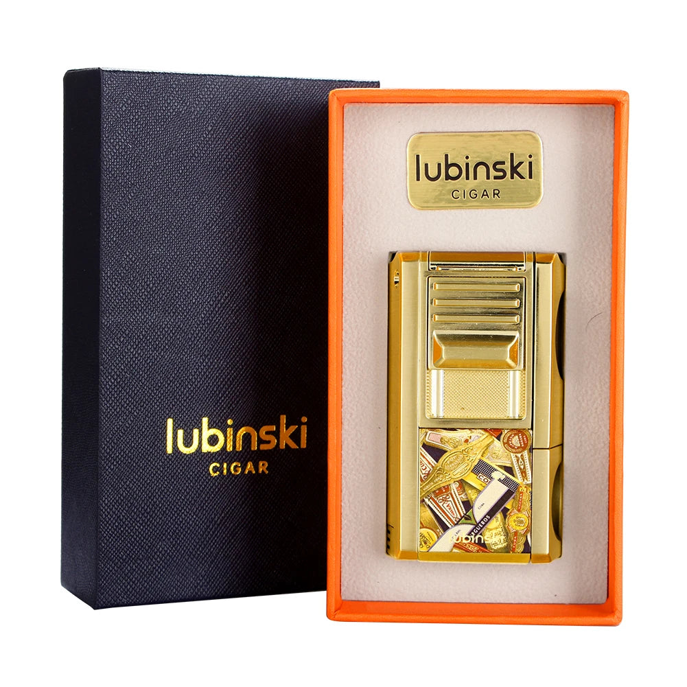 LUBINSKI Multifunctional Cigar Lighter Butane Set