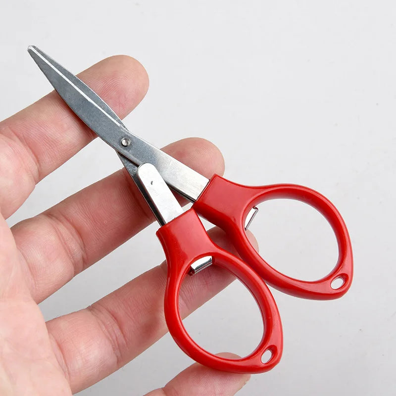 PocketTrim Mini Scissors – Foldable Carbon Steel