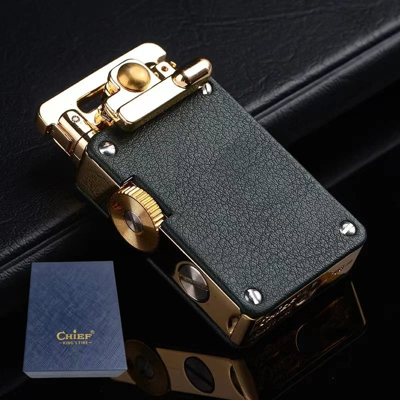 CHIEF Mechanical Luxury Lighter – Personalized Ignite Masterpiece