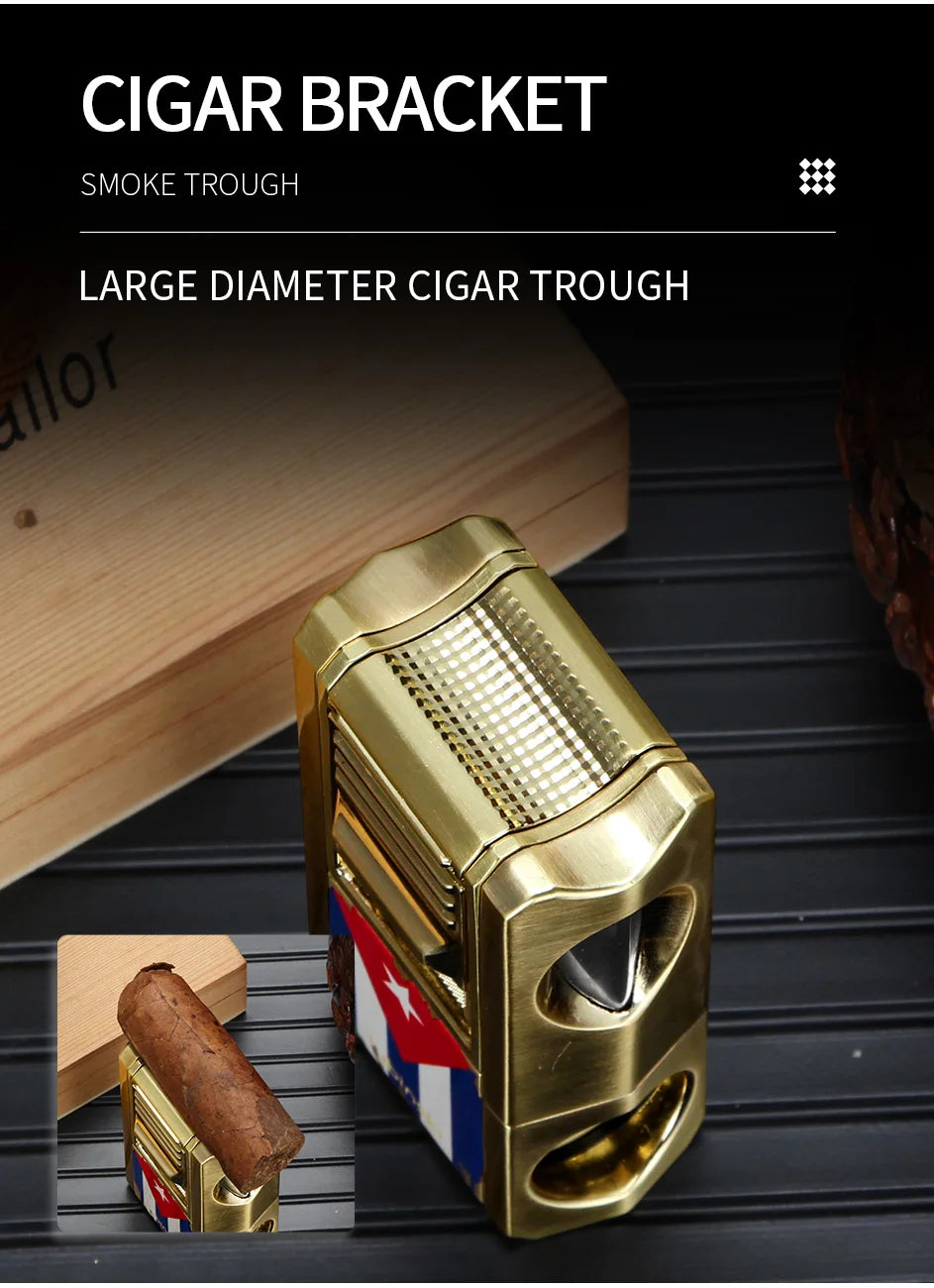 LUBINSKI Multifunctional Cigar Lighter Butane Set