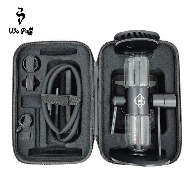 WEPUFF Rotating Glass Gravity Shisha Kit