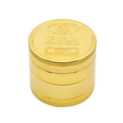 GoldFlow Grinder - Metalcore Grinder, Gold Look