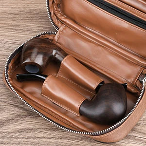 Scotte Premium PU Leather Pipe Holder – Durable, Portable, Stylish