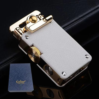 CHIEF Mechanical Luxury Lighter – Personalized Ignite Masterpiece