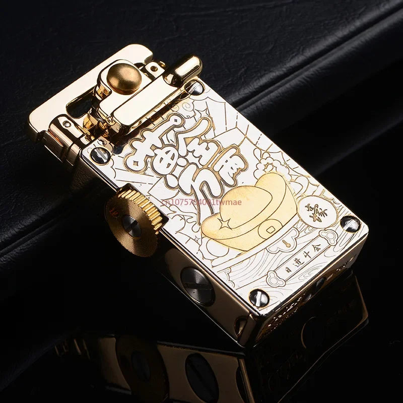 CHIEF Mechanical Luxury Lighter – Personalized Ignite Masterpiece