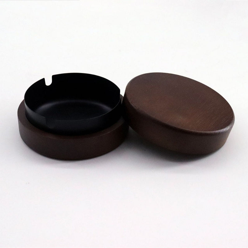 Handcrafted Wooden Ashtray – Elegant Design, Durable, Windproof, Premium Quality