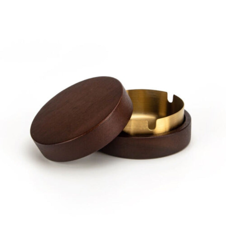 Handcrafted Wooden Ashtray – Elegant Design, Durable, Windproof, Premium Quality