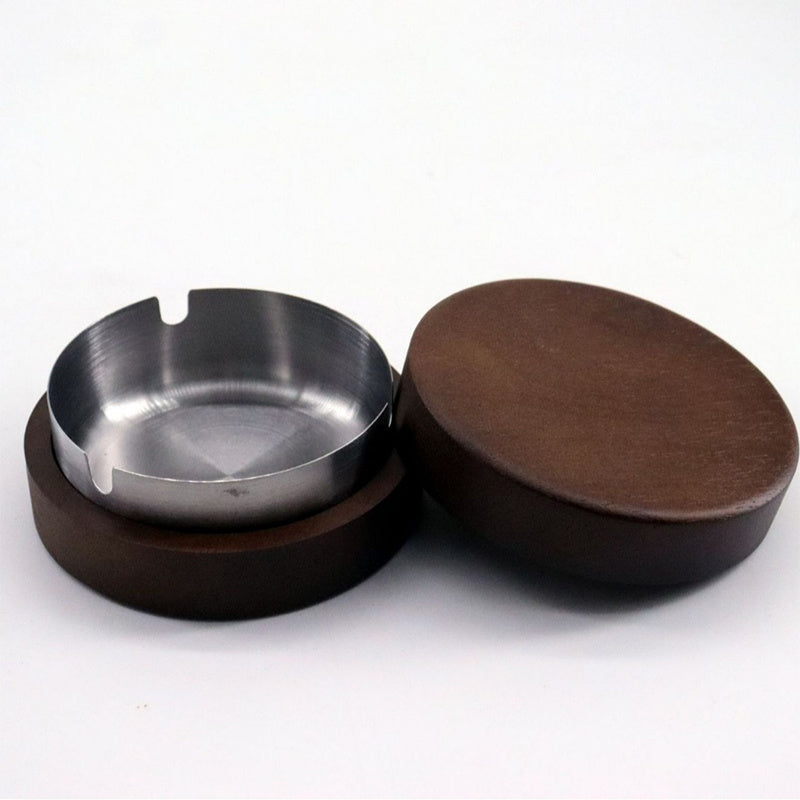 Handcrafted Wooden Ashtray – Elegant Design, Durable, Windproof, Premium Quality